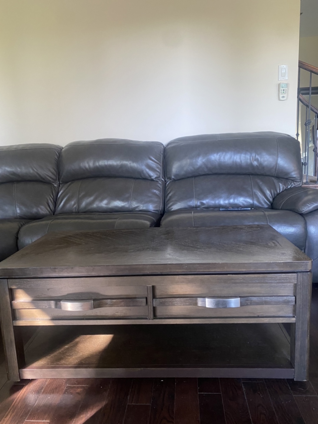 Lift-Top Coffee Table with Storage - photo 4