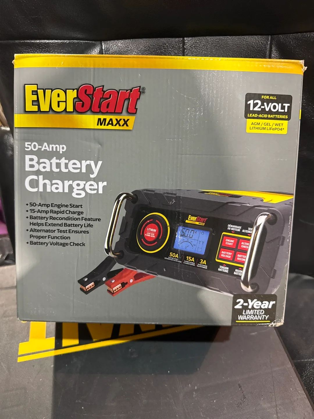 EverStart Maxx 50-Amp Battery Charger thumbnail