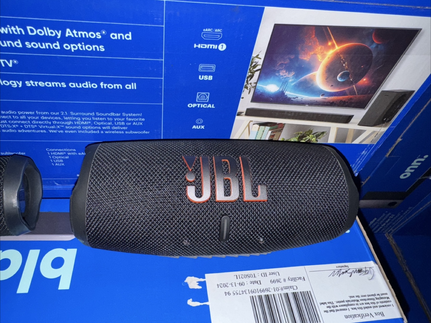 JBL Portable Bluetooth Speakers - Bundle of 3