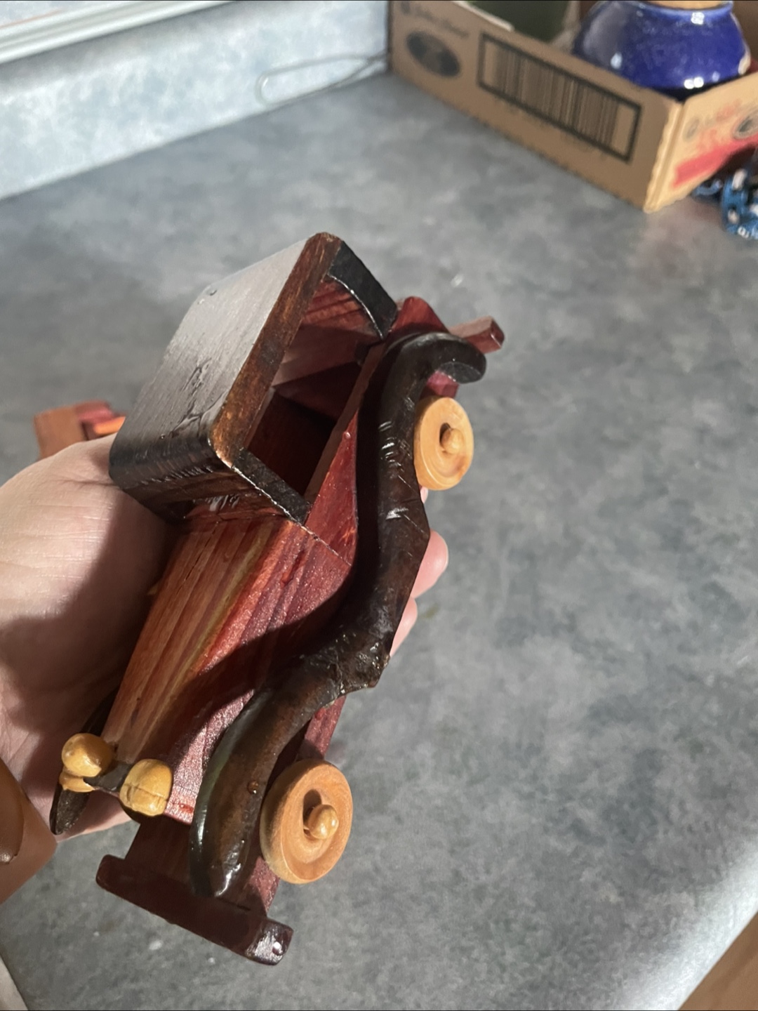 Vintage wooden toy cars - photo 4