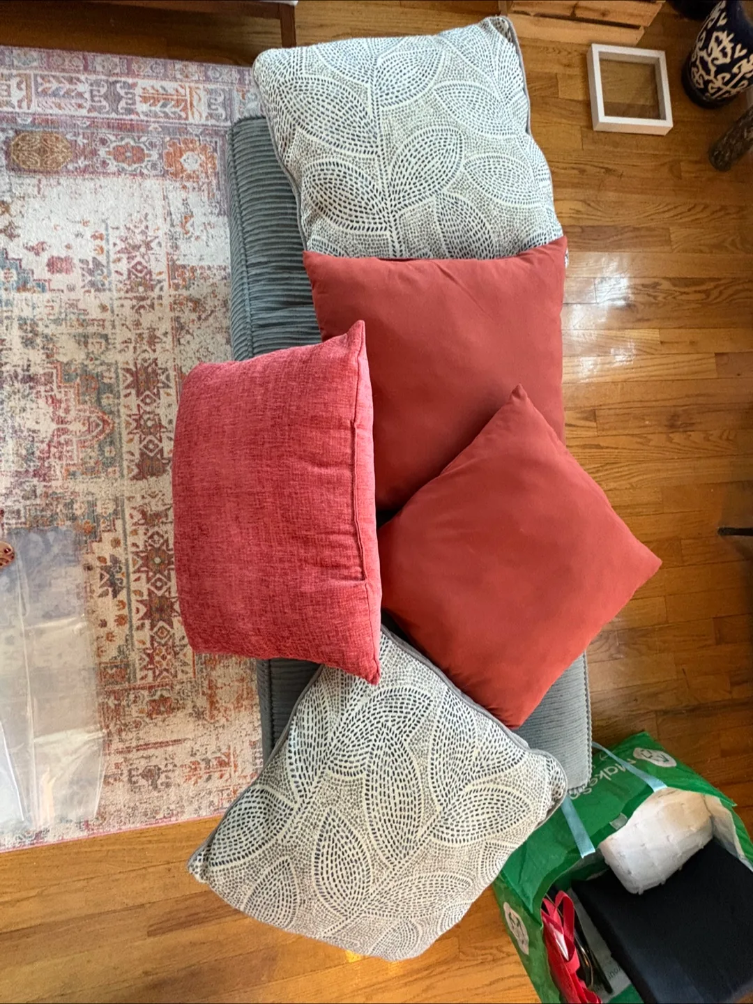 Set of 5 Decorative Throw Pillows thumbnail