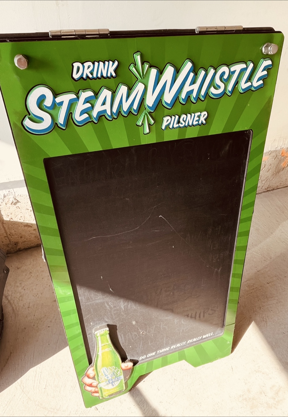 Advertisement black board standee
