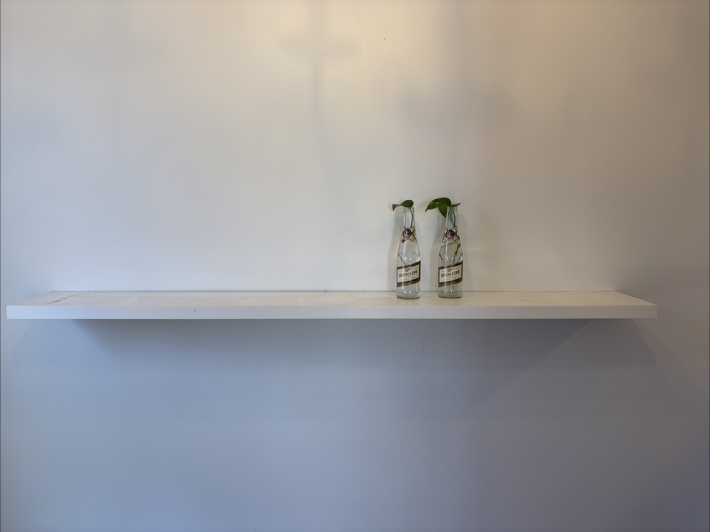 White Floating Shelf