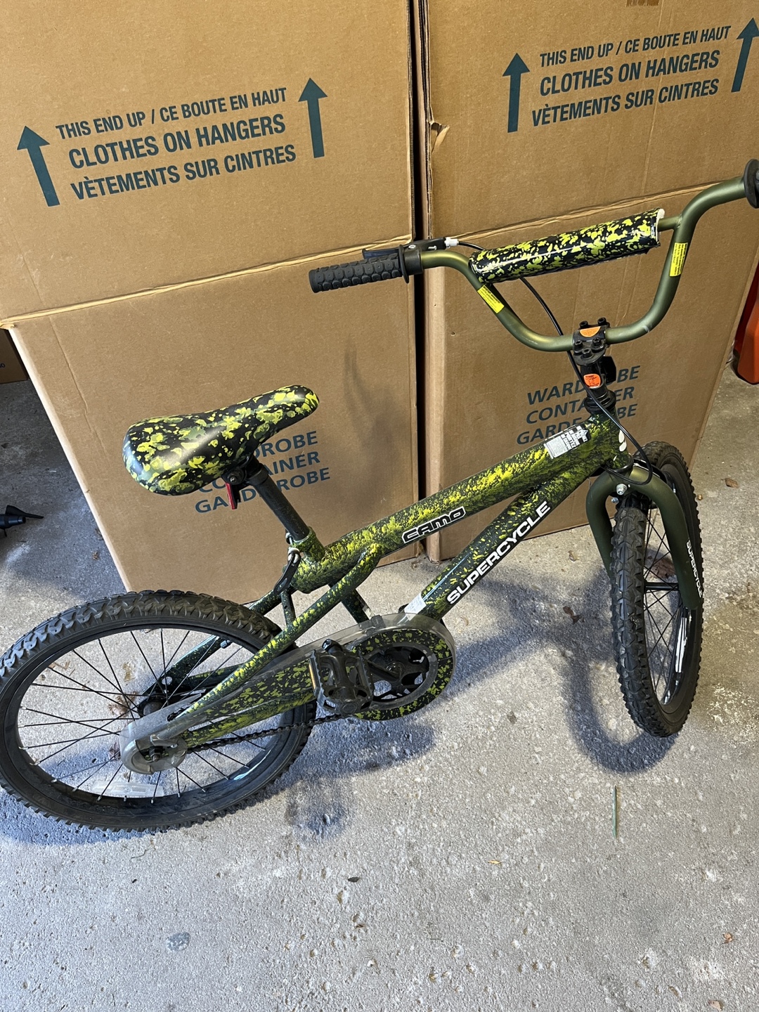 BMX 20 inch supercycle Camo bike