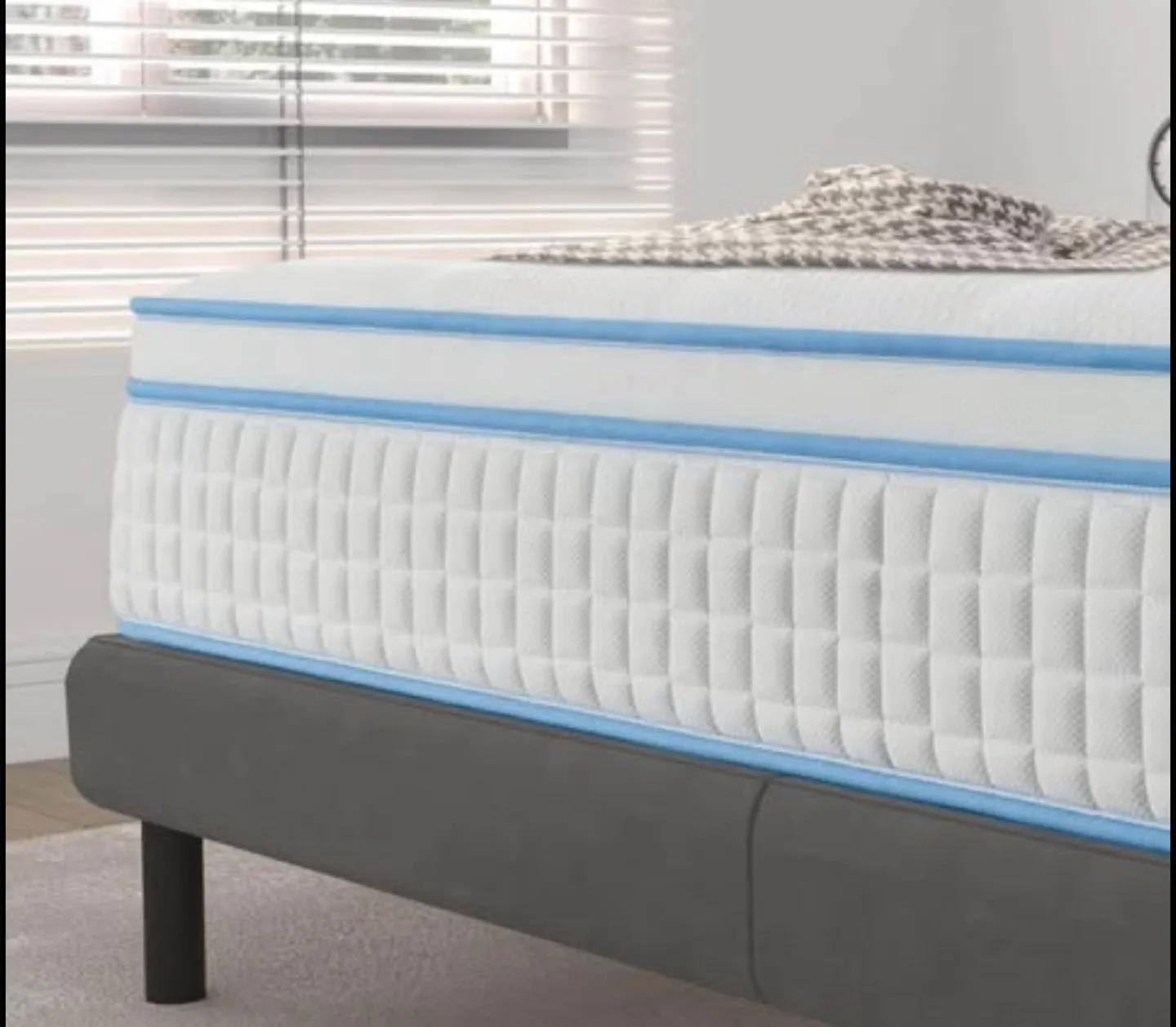 New Mattress,12 Inch Queen Size Spring,medium plush thumbnail