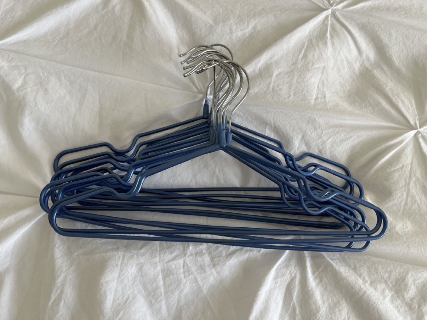 15 Blue Clothes Hangers for children