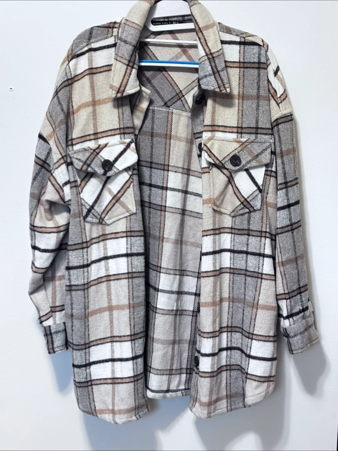 🏒Black Tape Flannel Shirt - Men’s Size XL thumbnail