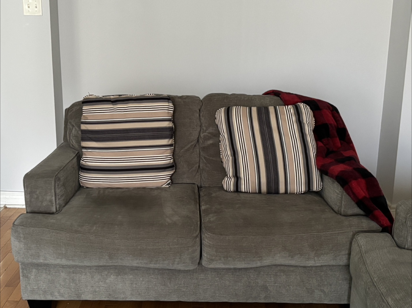 Grey Sofa and Loveseat Set - photo 4