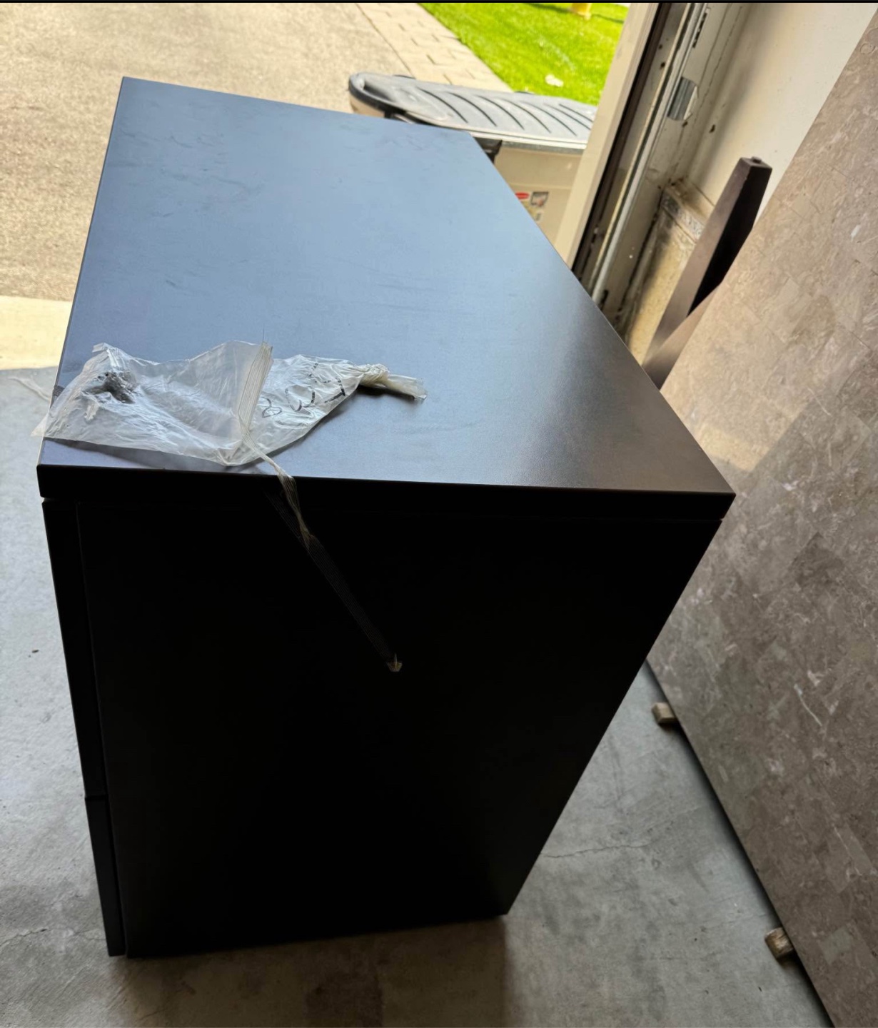 Dark Brown Two-Drawer Lateral File Cabinet - photo 2