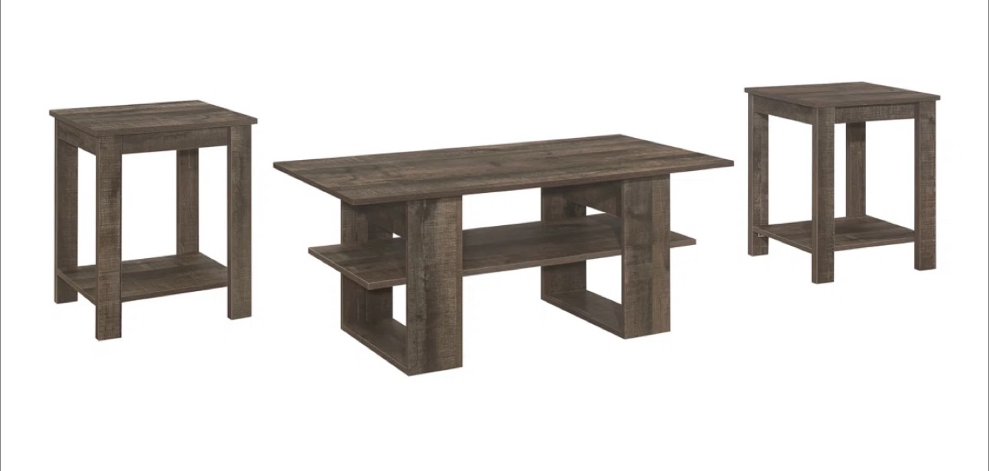 Brand New in Box Wayfair Ayzah 3-pc living room table set - photo 3