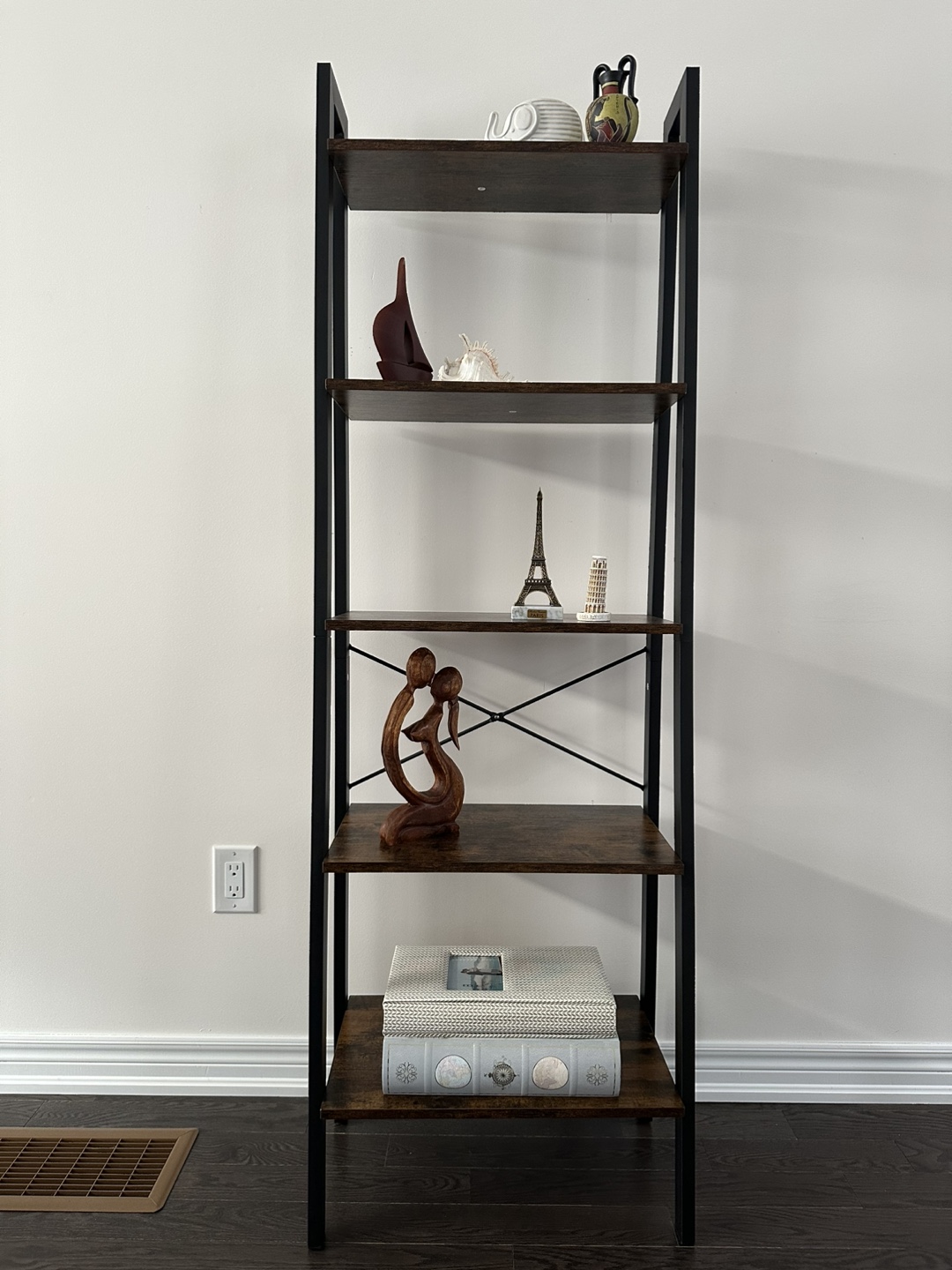 Five-shelf Ladder Bookcase - photo 2