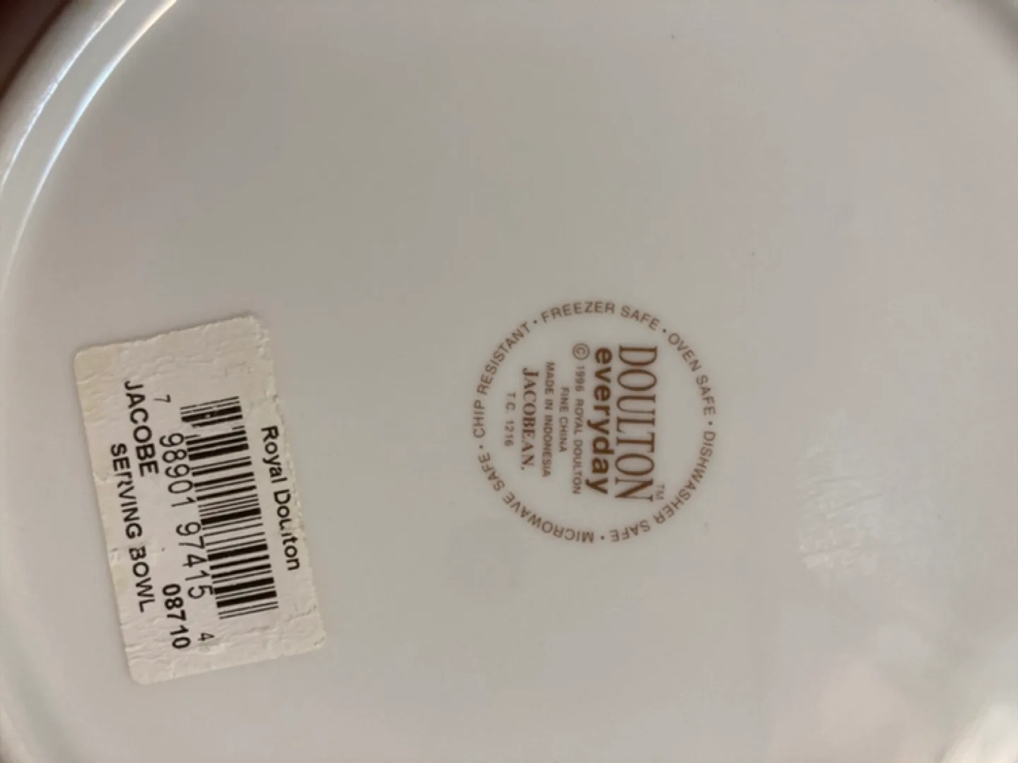 Royal Doulton Everyday Jacobean Serving Bowl thumbnail