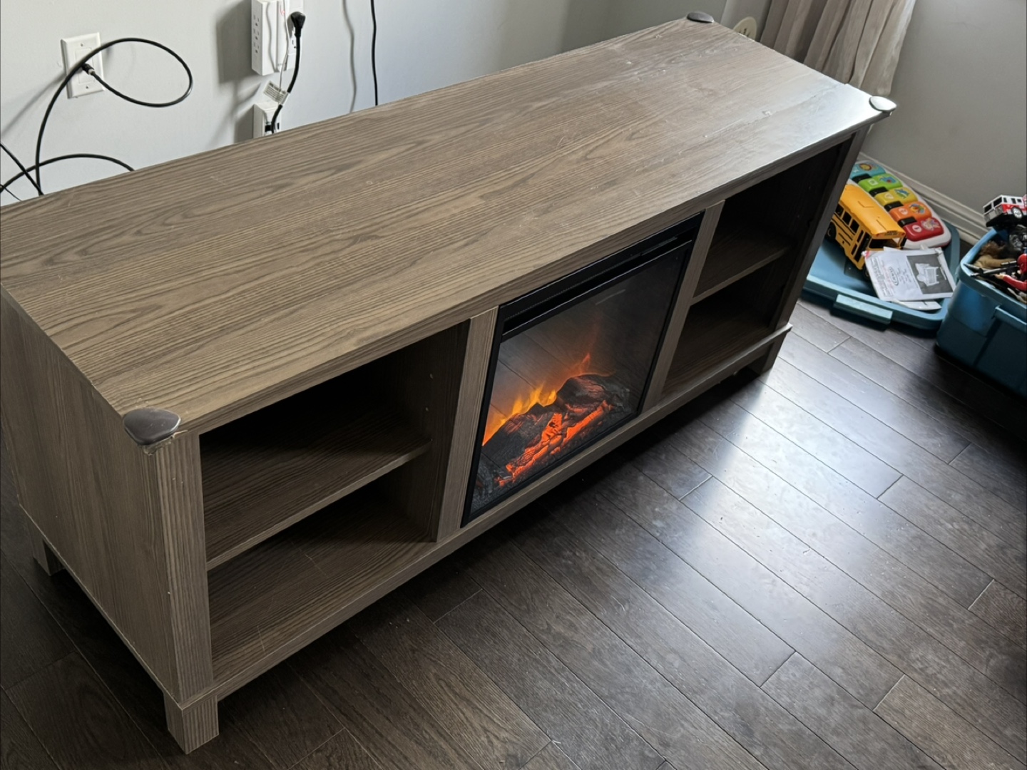 Electric Fireplace TV Stand - photo 2