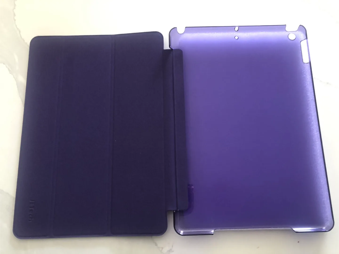 🏒Purple JeTech Protective Case for iPad 9/8/7 image indicator(2)