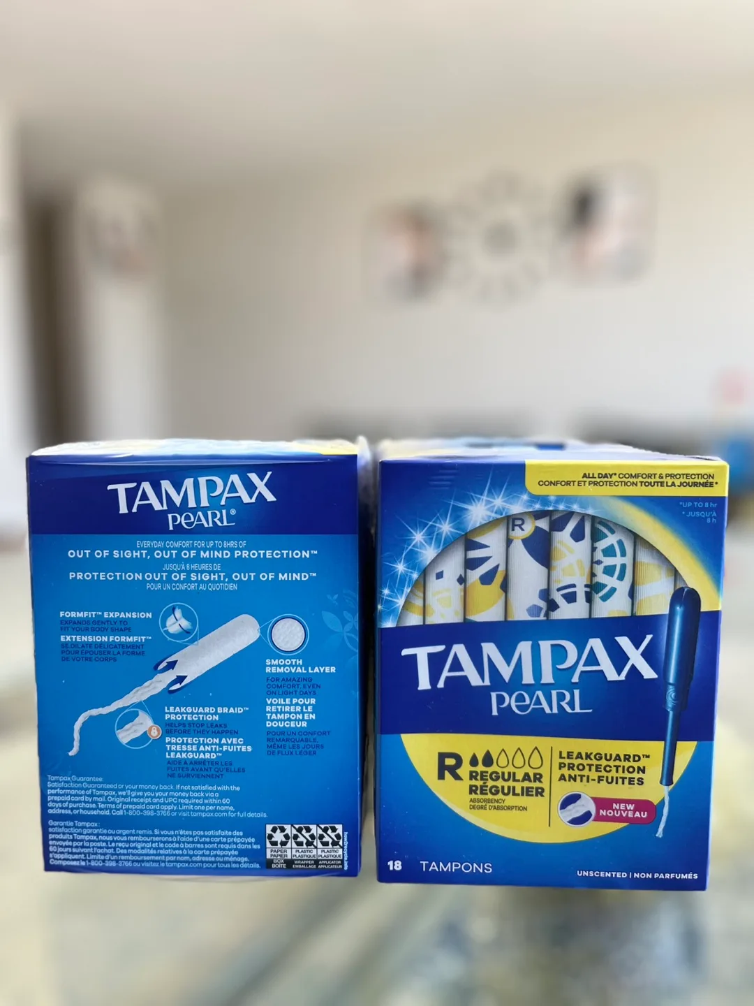 Bulk Tampons - Tampax Pearl Regular Unscented image indicator(2)