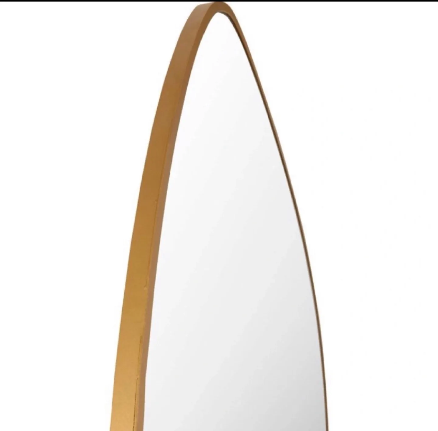 Large Gold Framed Pebble Mirror image indicator(5)