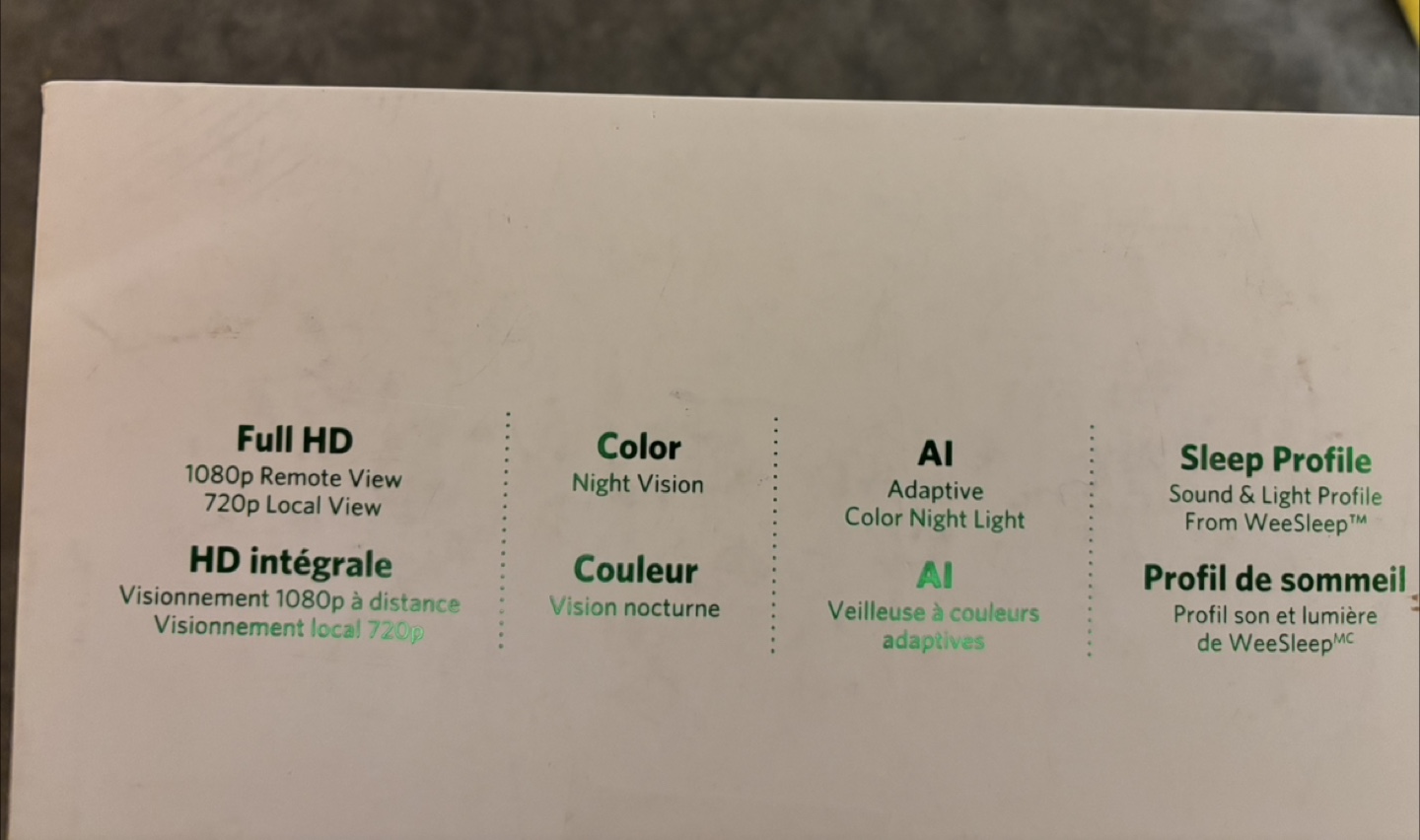 LeapFrog Wi-Fi Baby Monitor with 2 Cameras - photo 4