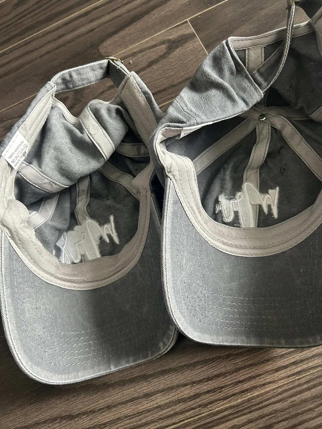 Mr & Mrs brand new cap hat set image indicator(3)