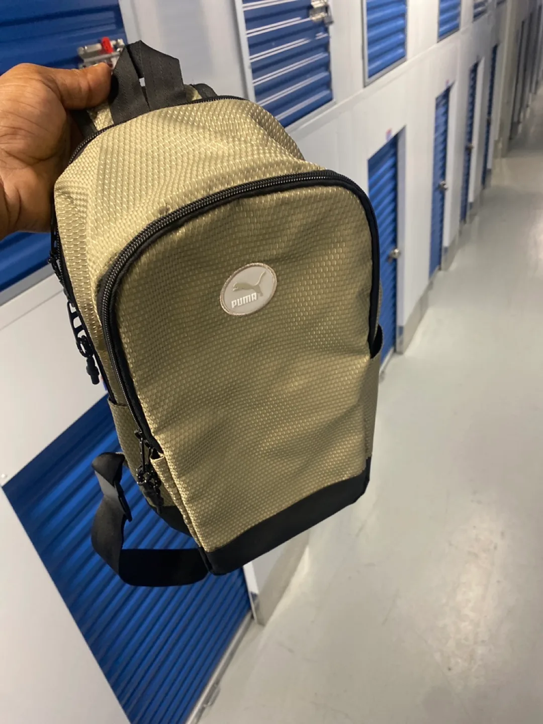 Puma Sling Bag - Olive Green thumbnail