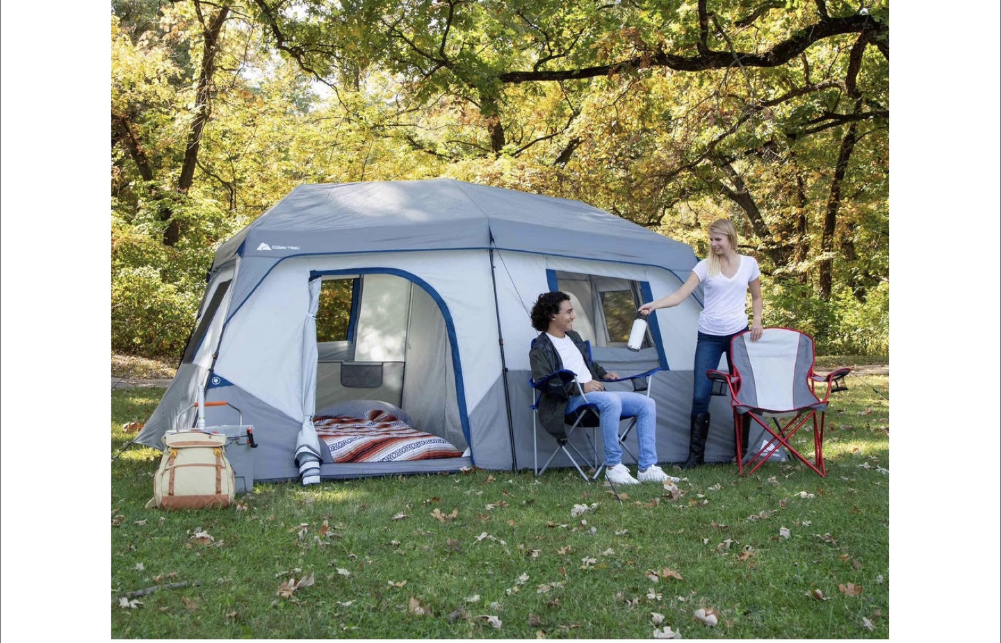10 Person Pop Up Cabin Tent *Set up under 10 mins*
