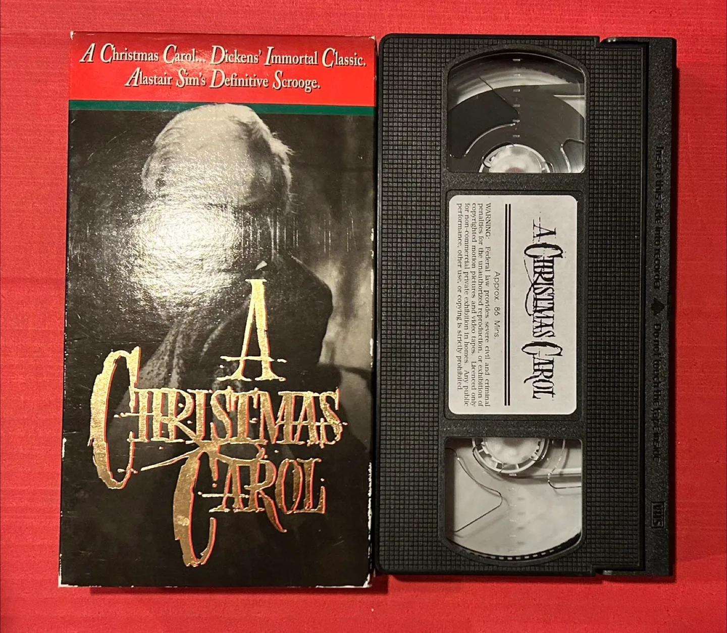 ✨✨Vintage VHS: A Christmas Carol starring Alastair Sim image indicator(3)