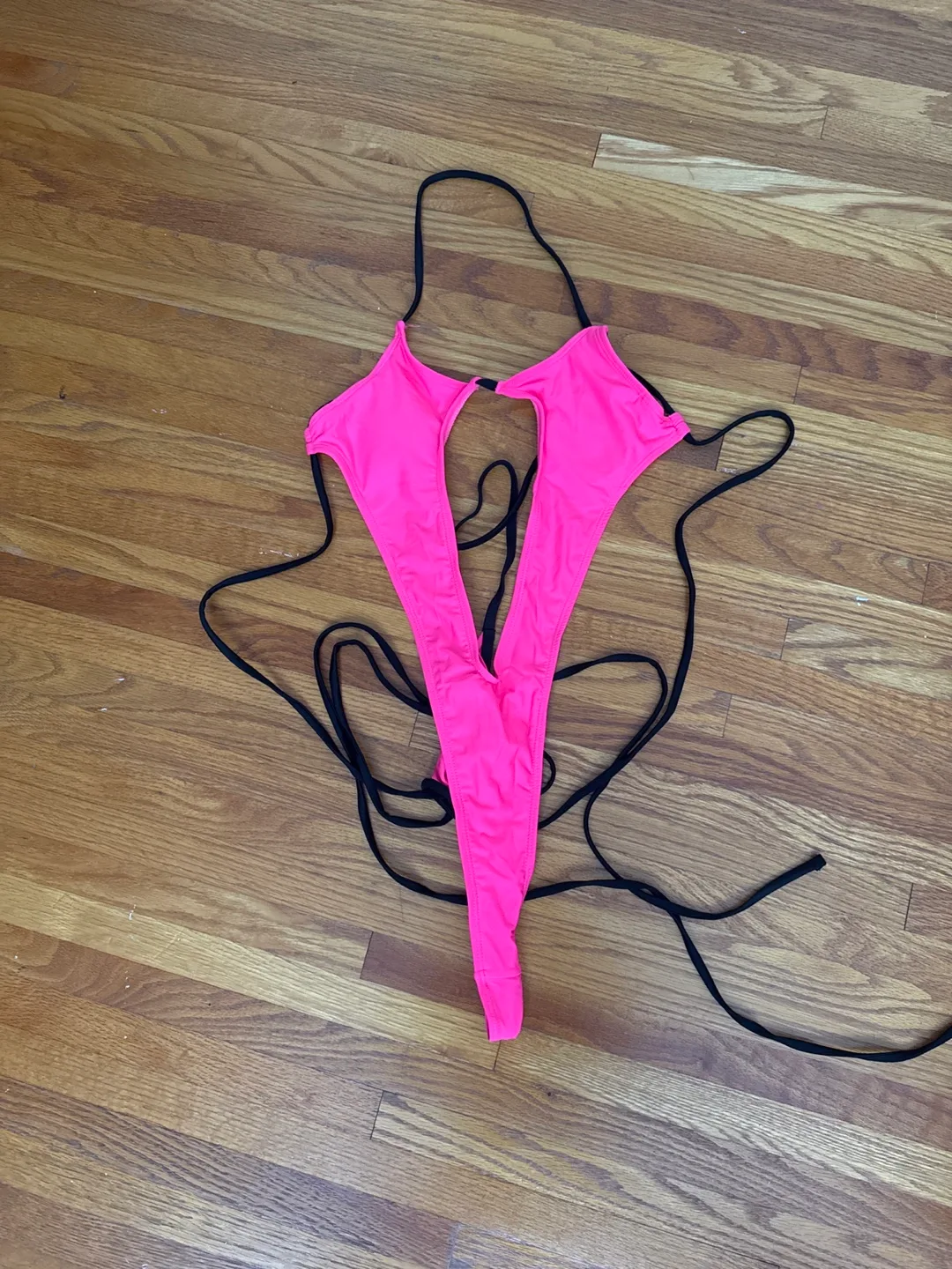 Pink Monokini Swimsuit thumbnail