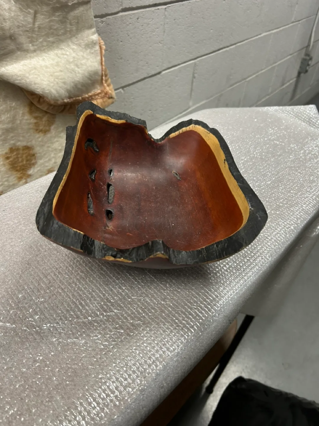 Rustic Wooden Bowl thumbnail