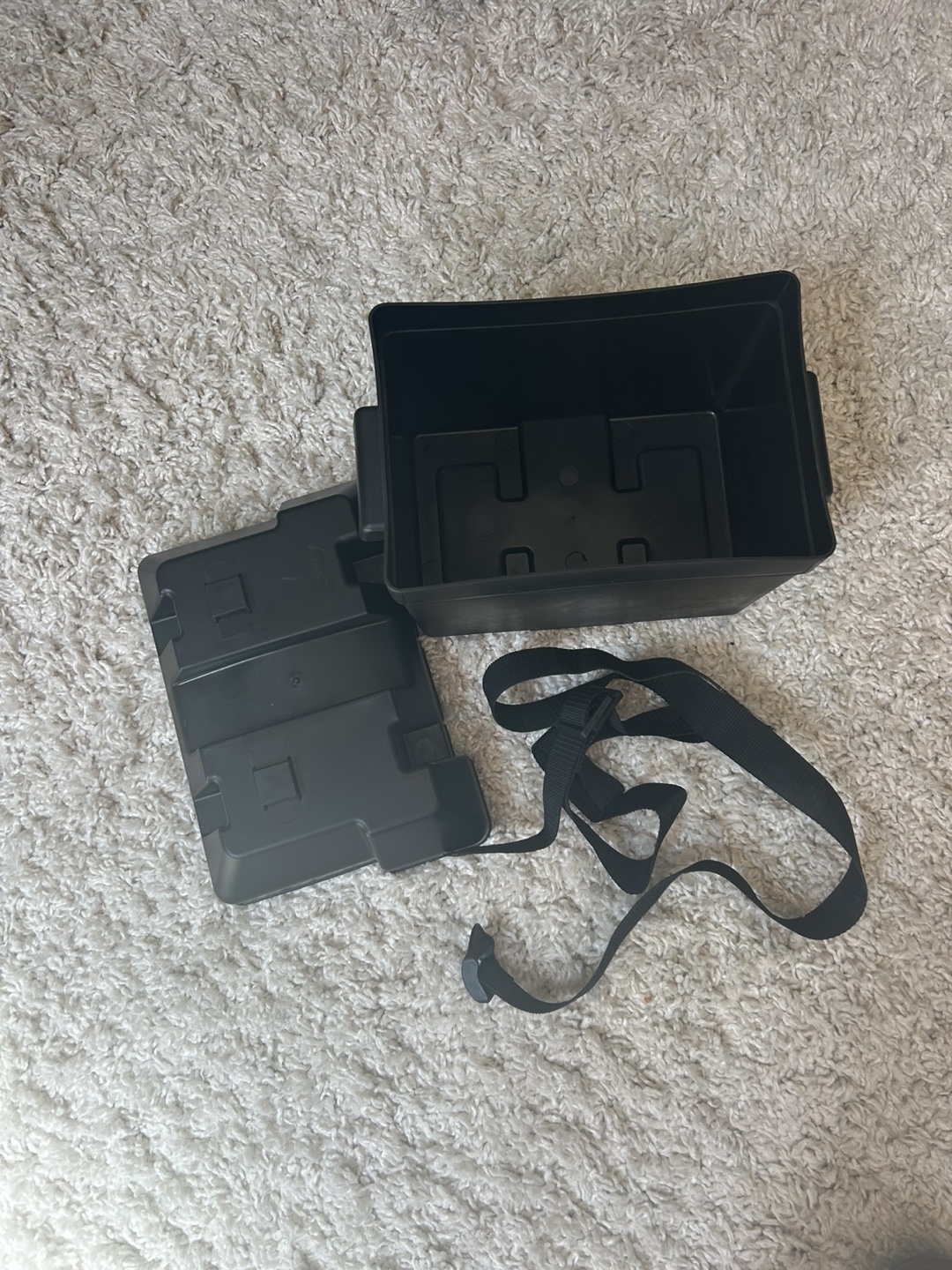 Black Battery Box with Strap - photo 2