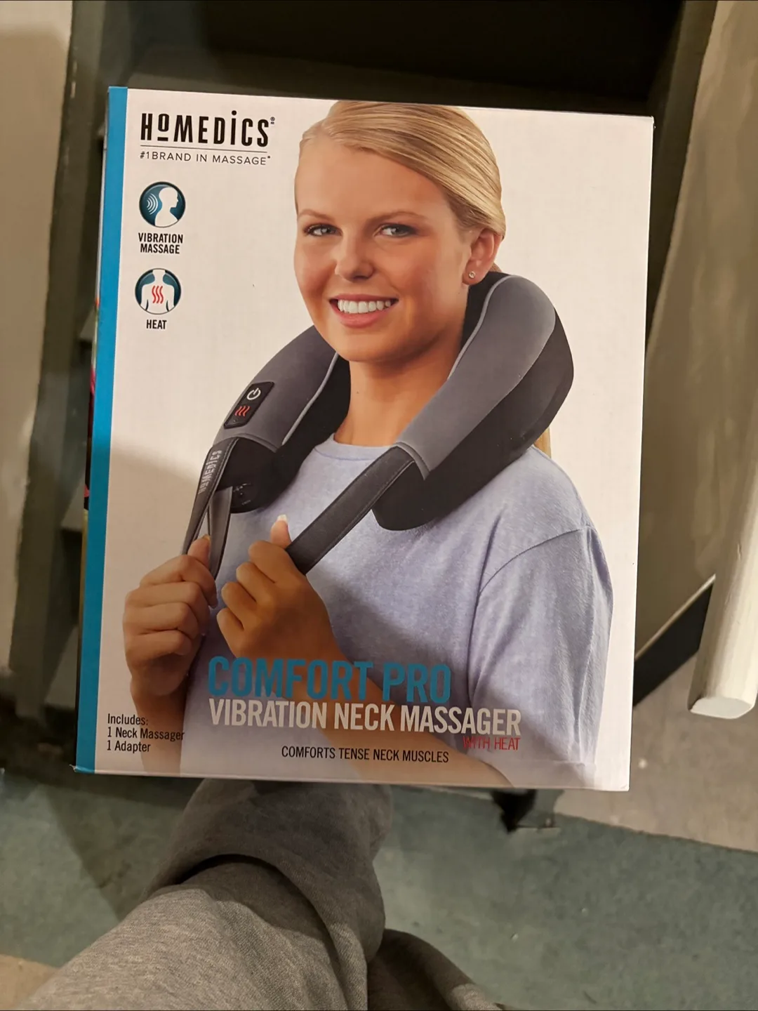 Homedics Comfort Pro Vibration Neck Massager with Heat thumbnail