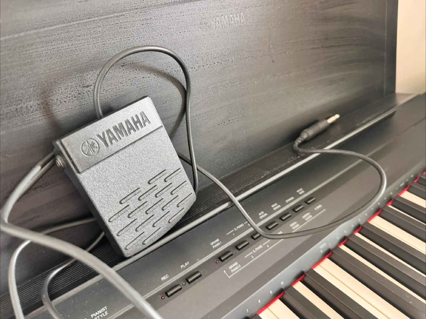 Yamaha P105B 88-Key Digital Piano with Stand and Sustain Pedal image indicator(2)