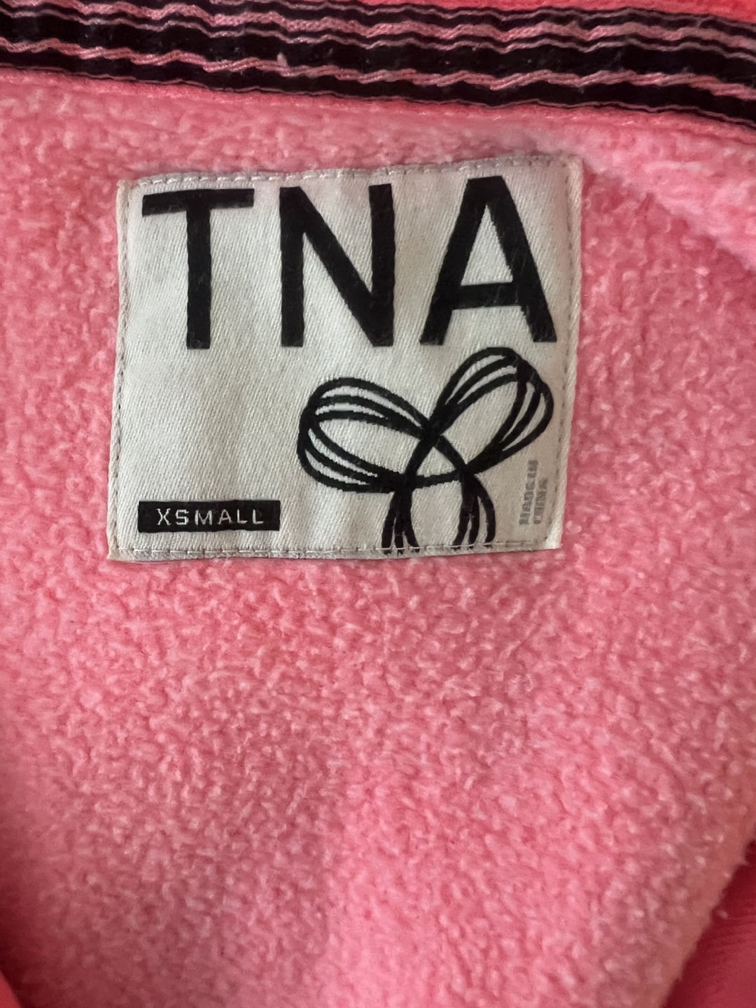 TNA Pink Zip-Up Hoodie - XSmall - photo 3