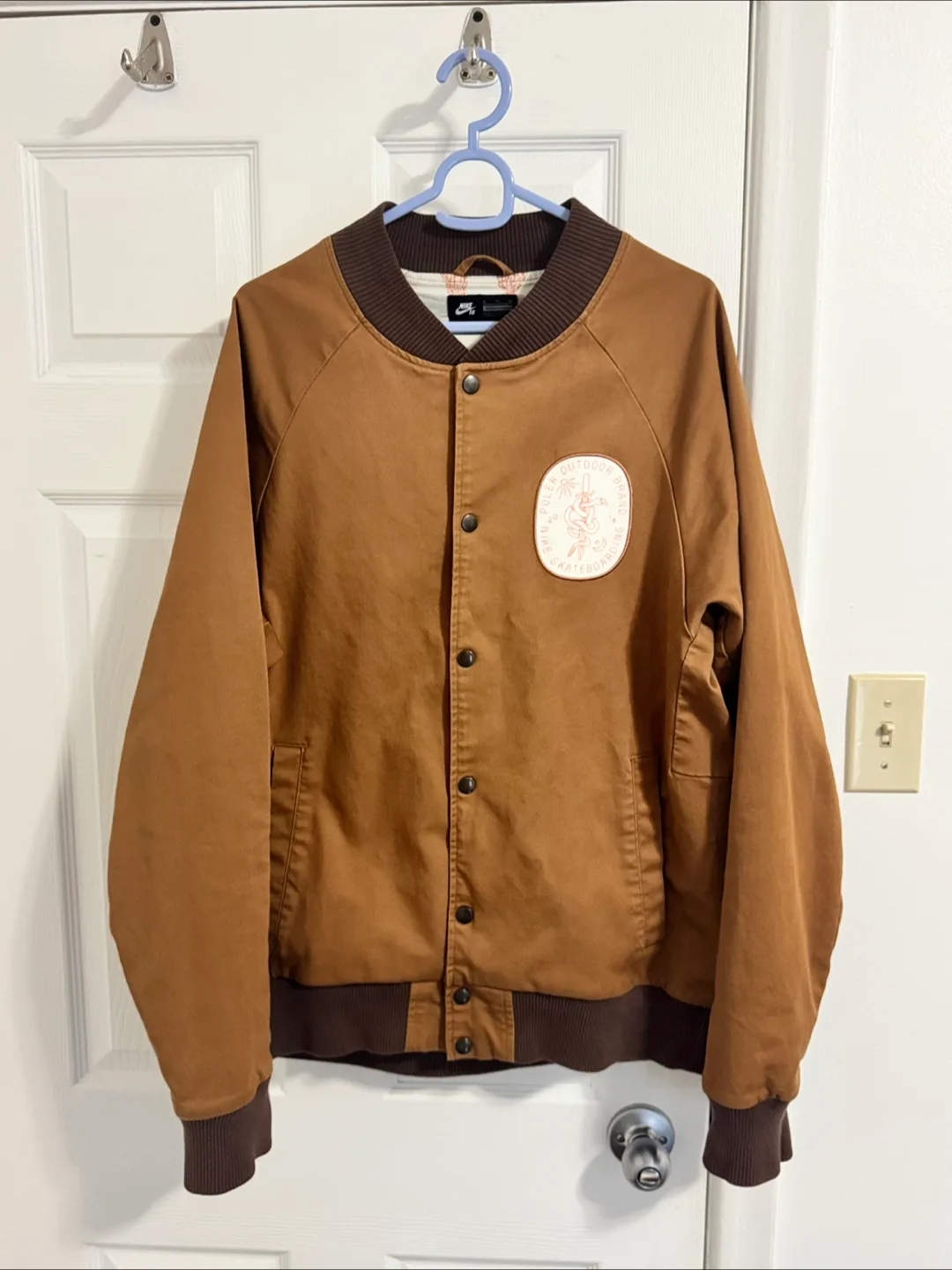 Nike SB x Polar Skate Co. Brown Jacket Size XL image indicator(6)