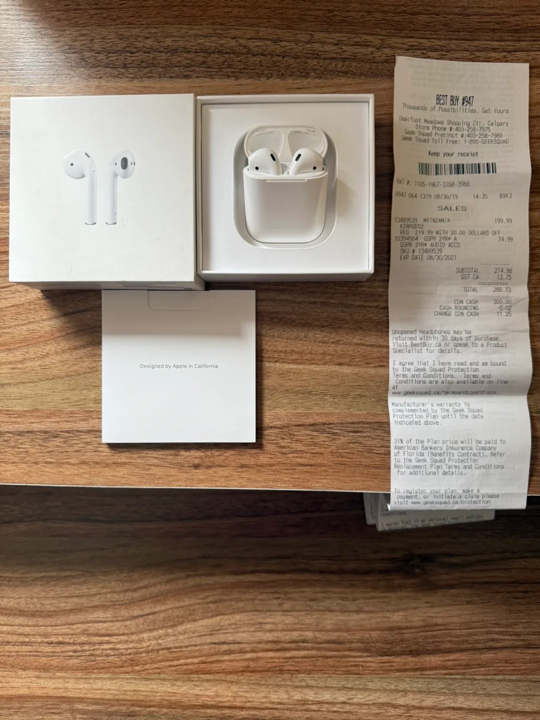 New Apple AirPods with Charging Case thumbnail