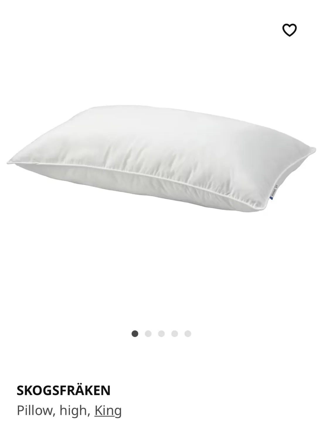 IKEA SKOGSFRÄKEN Pillow high thumbnail