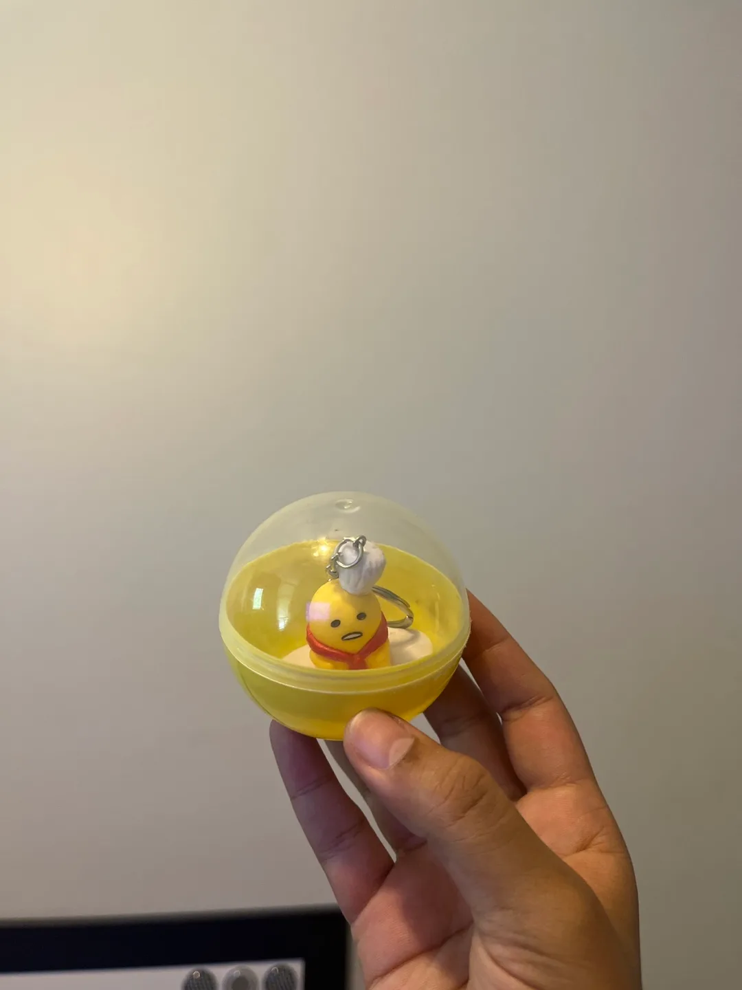 Gudetama Keychain in Capsule thumbnail
