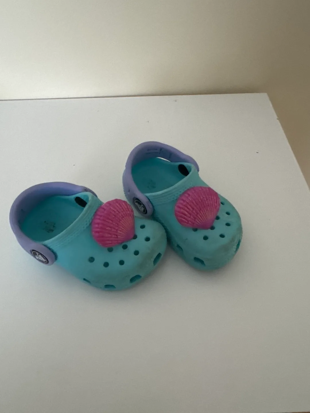 Kids' Crocs with Shell Jibbitz thumbnail