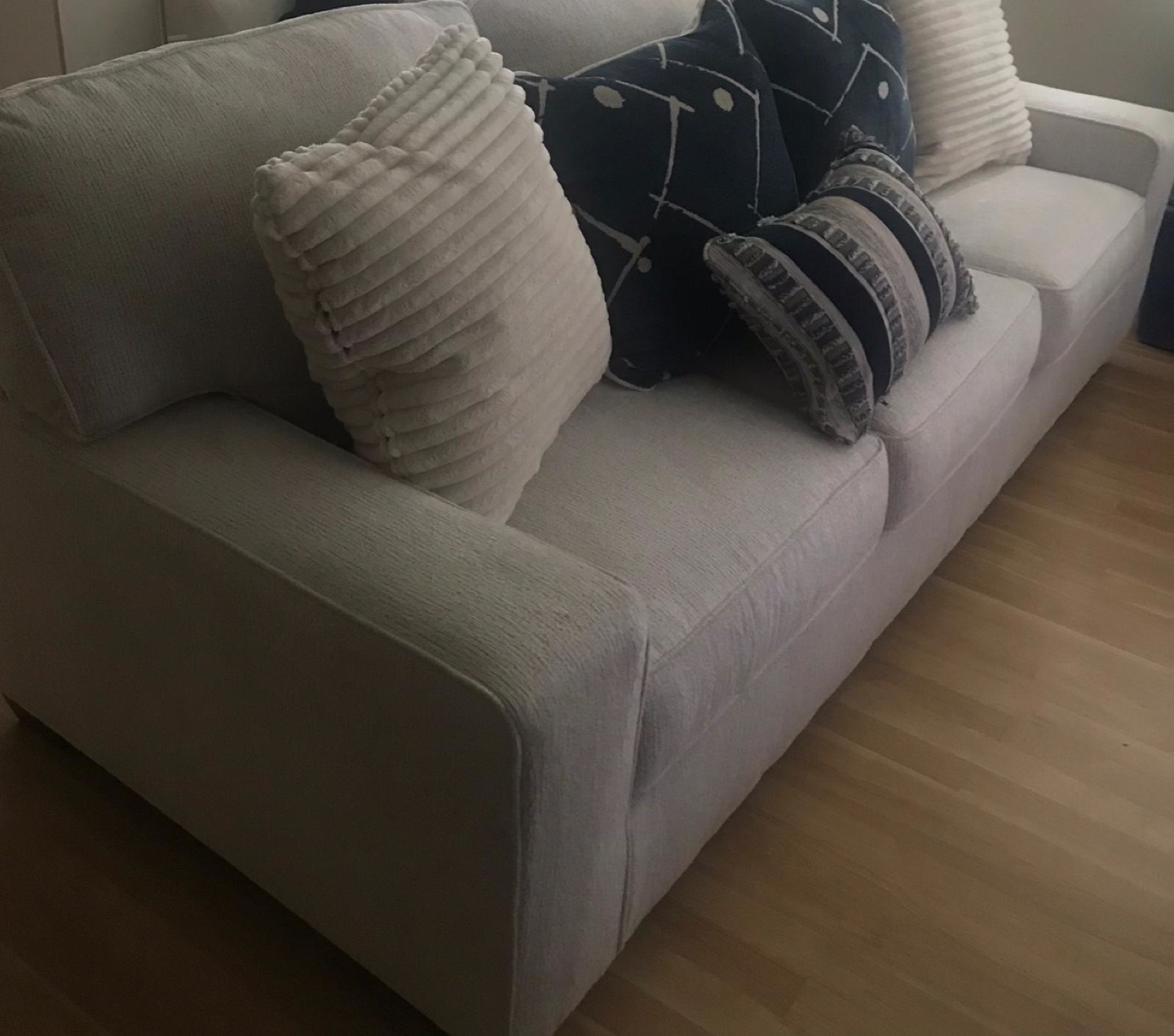 Cream-coloured Sofa