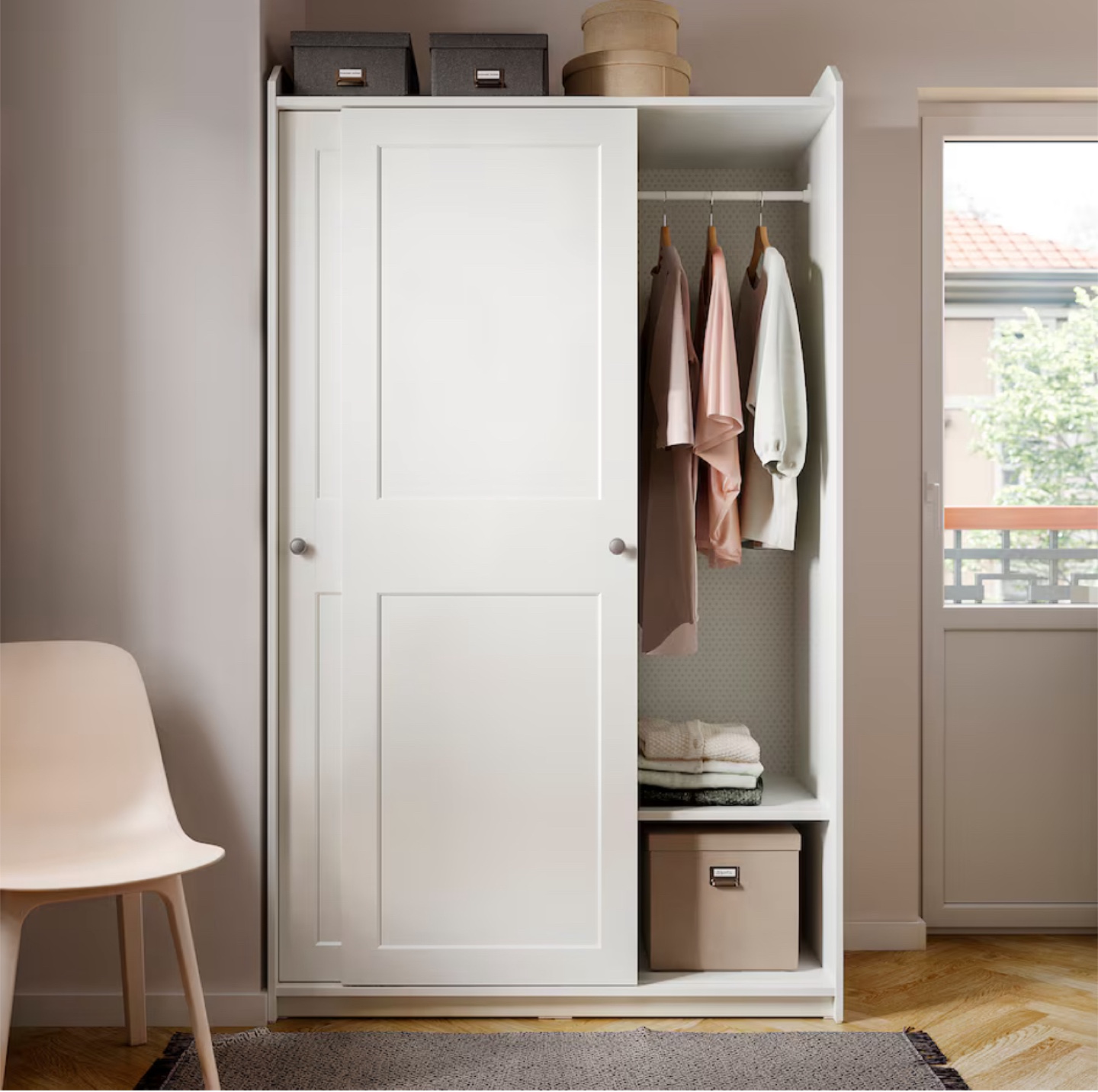 Moving Sale! Brand new in Box IKEA Wardrobe with Sliding Doors - photo 5