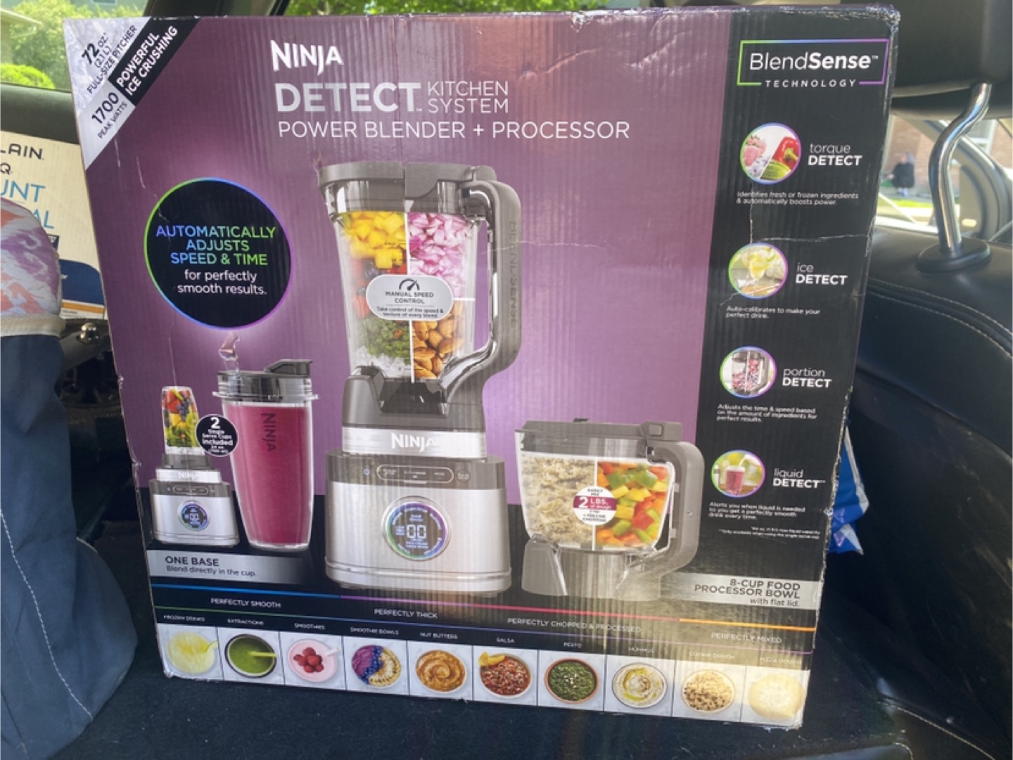 Ninja Detect Kitchen System Power Blender + Processor