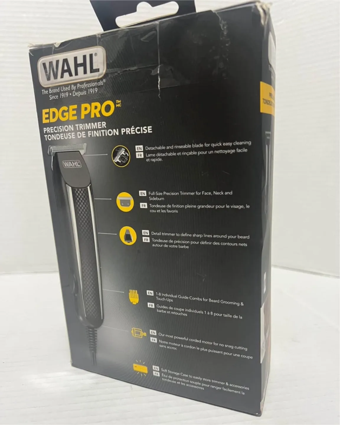 NEW Wahl Beard Trimmer, 8 Guide Combs image indicator(6)