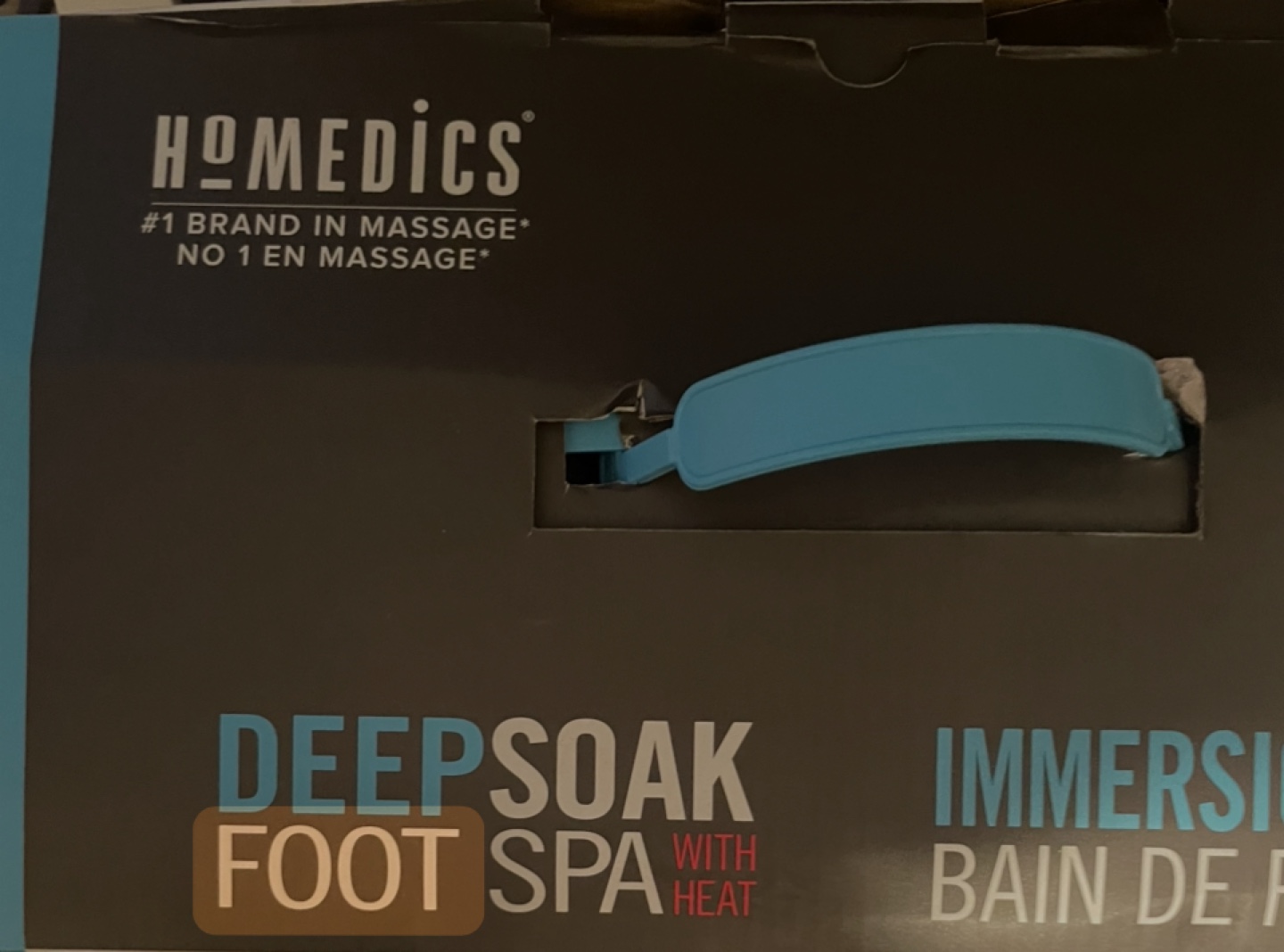 HoMedics Deep Soak Foot Spa with Heat - photo 2