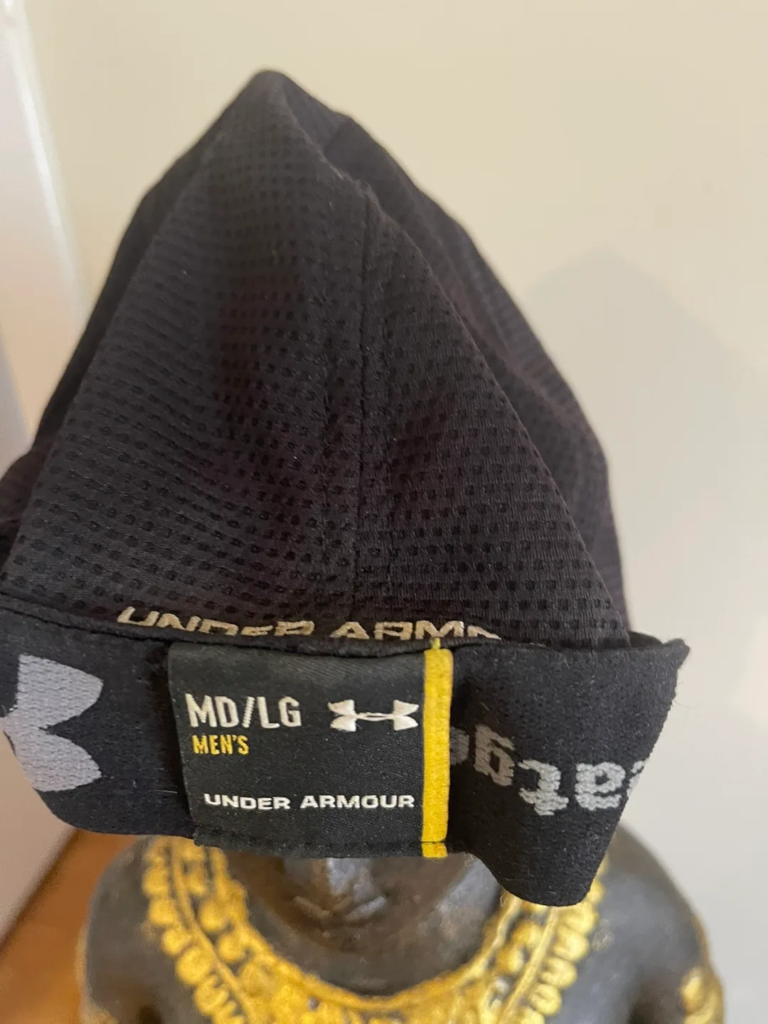 Men's Under Armour Black Golf Cap - MD/LG image indicator(3)