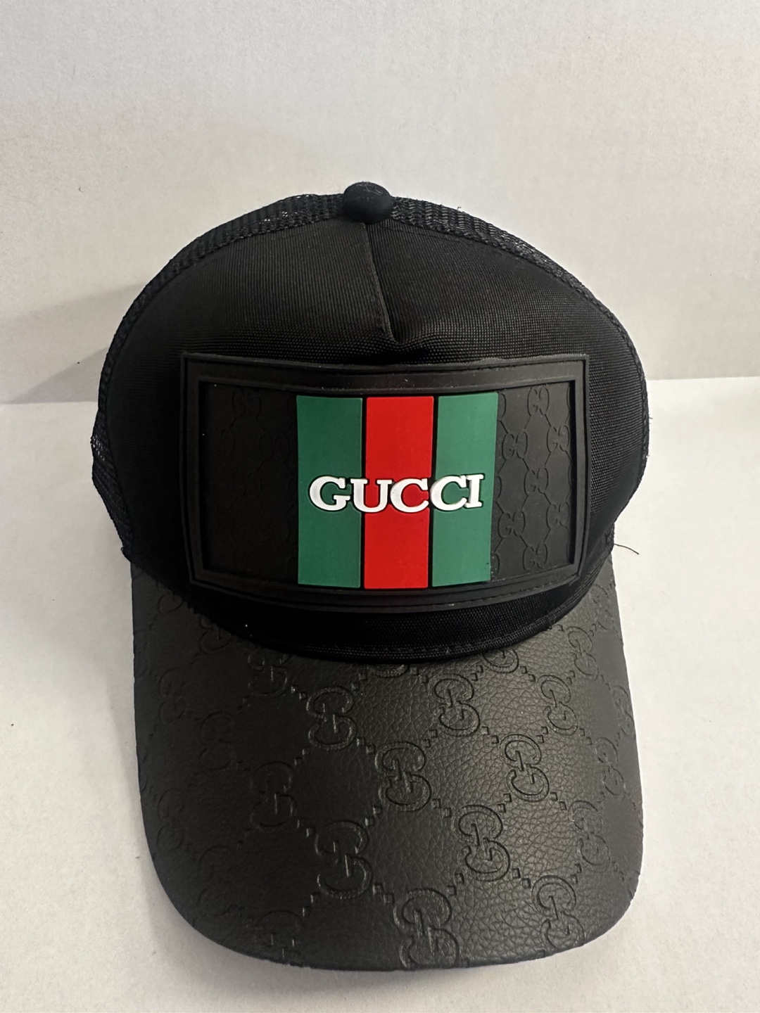 Gucci Black Trucker Hat(replica)