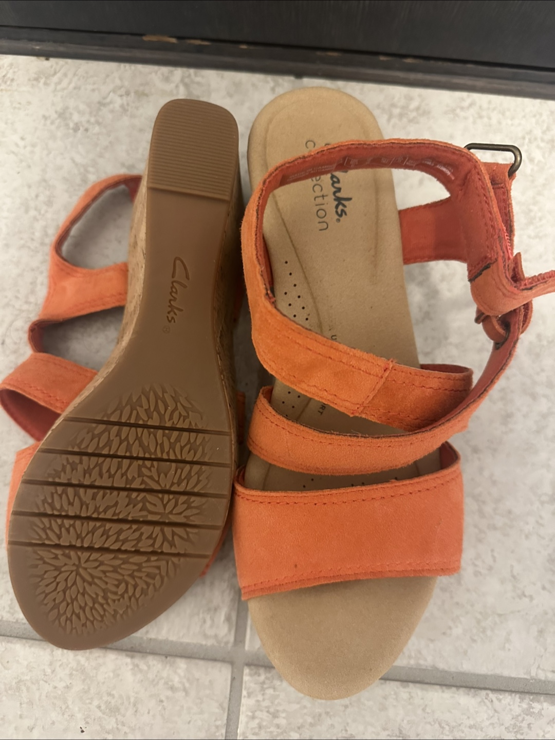 *New* Clarks Women's Wedge Sandals - photo 2