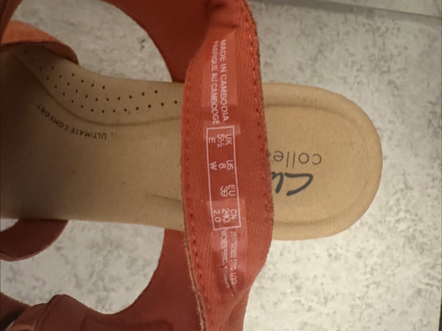 *New* Clarks Women's Wedge Sandals - photo 3