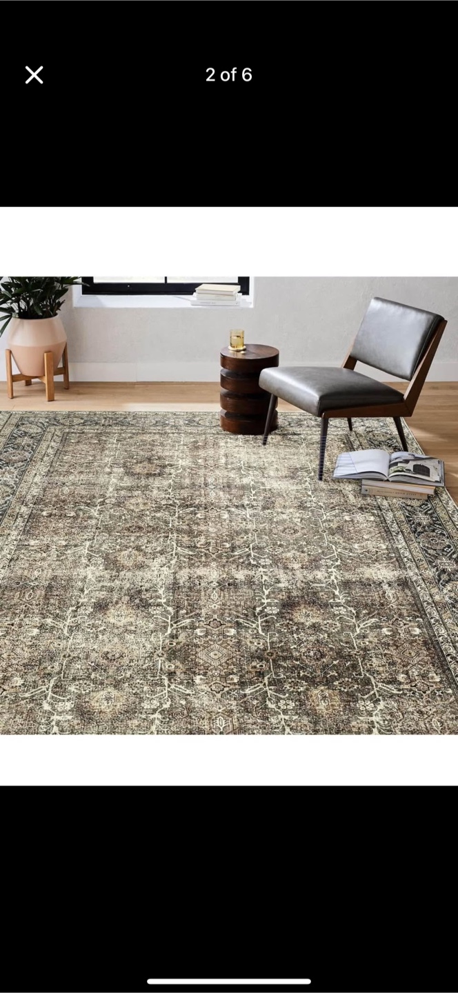 Large Area Rug,  8x10 Vintage-Inspired Design - photo 2