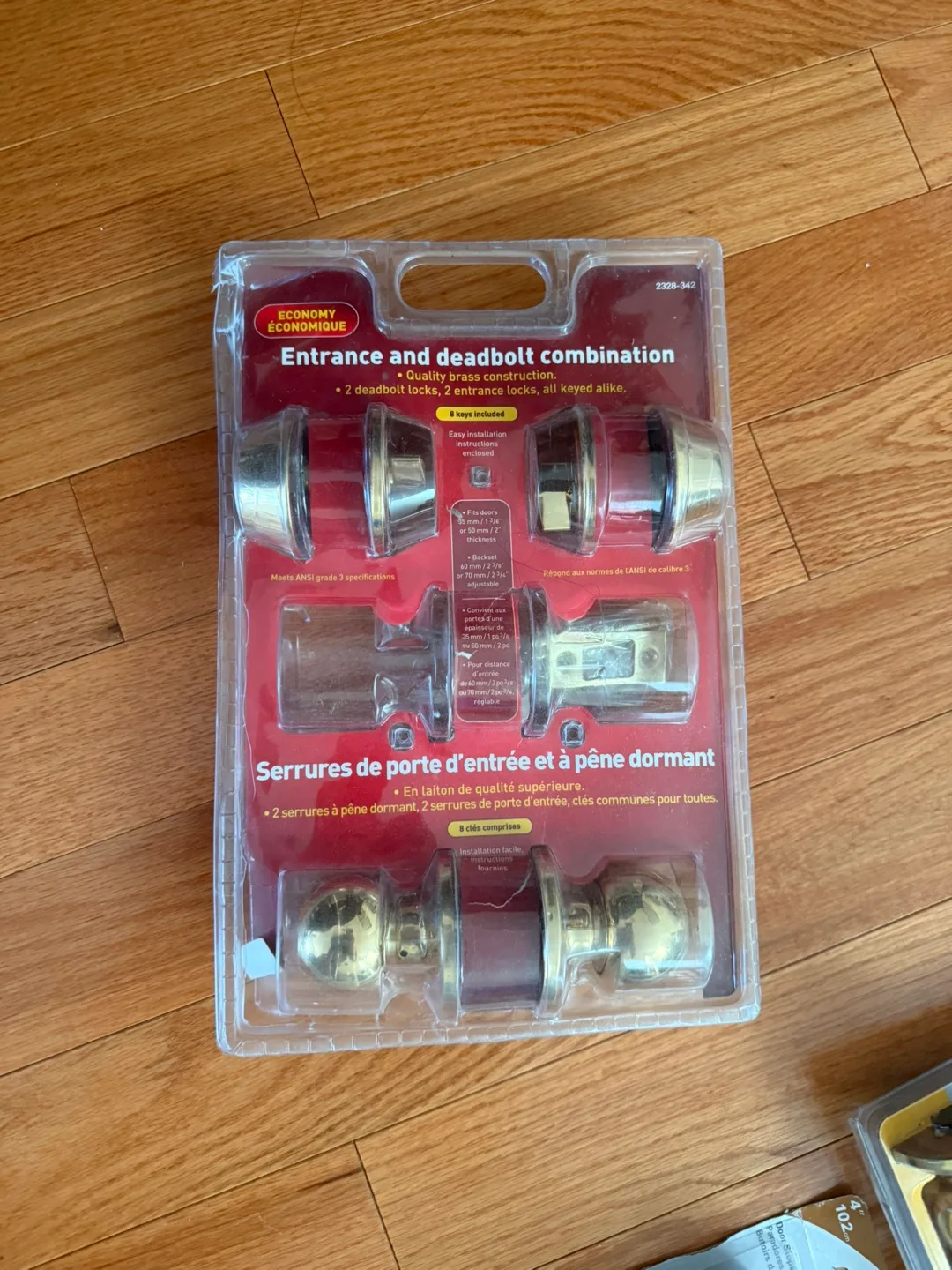 Entrance and Deadbolt Combination Locks thumbnail
