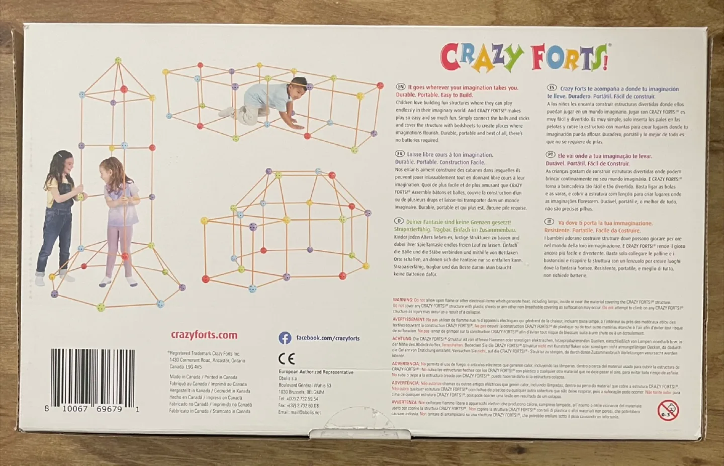Crazy Forts Glow in the Dark 69-Piece Building Set image indicator(2)