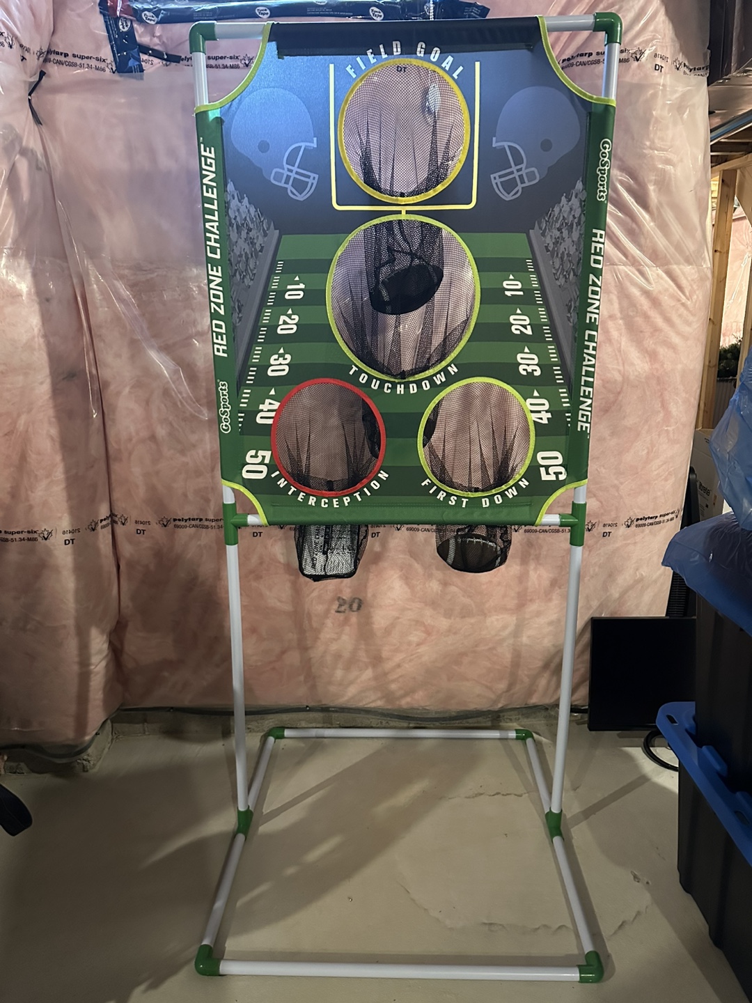 GoSports Red Zone Challenge Football Toss Game