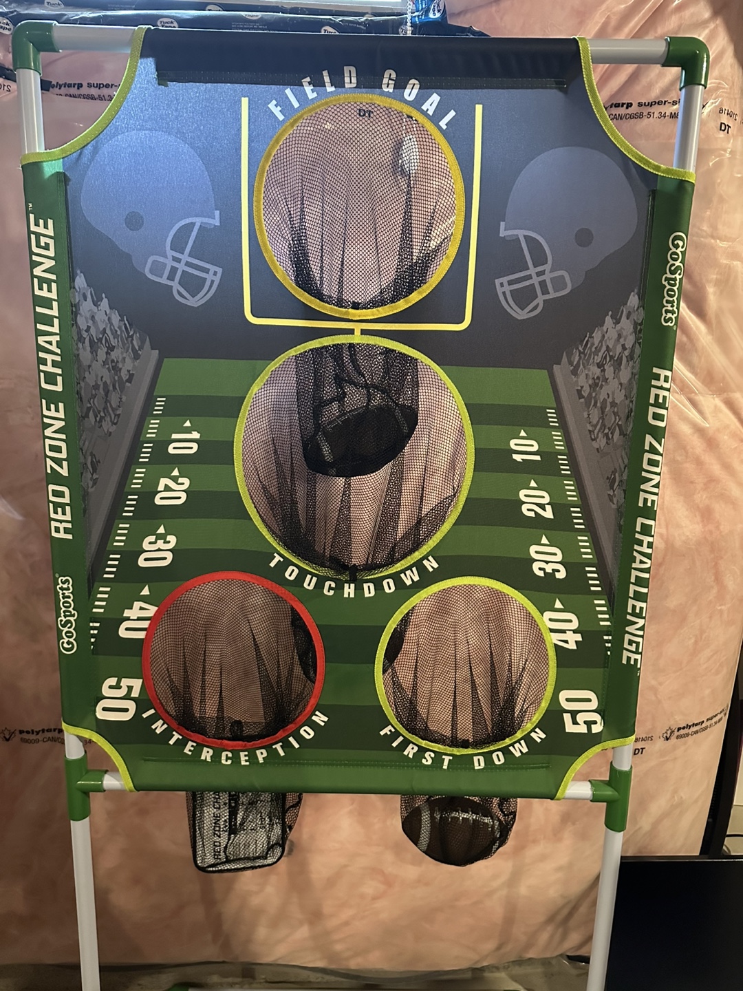 GoSports Red Zone Challenge Football Toss Game - photo 2